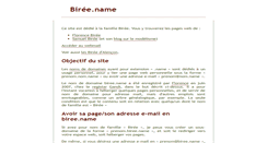 Desktop Screenshot of biree.name
