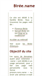 Mobile Screenshot of biree.name
